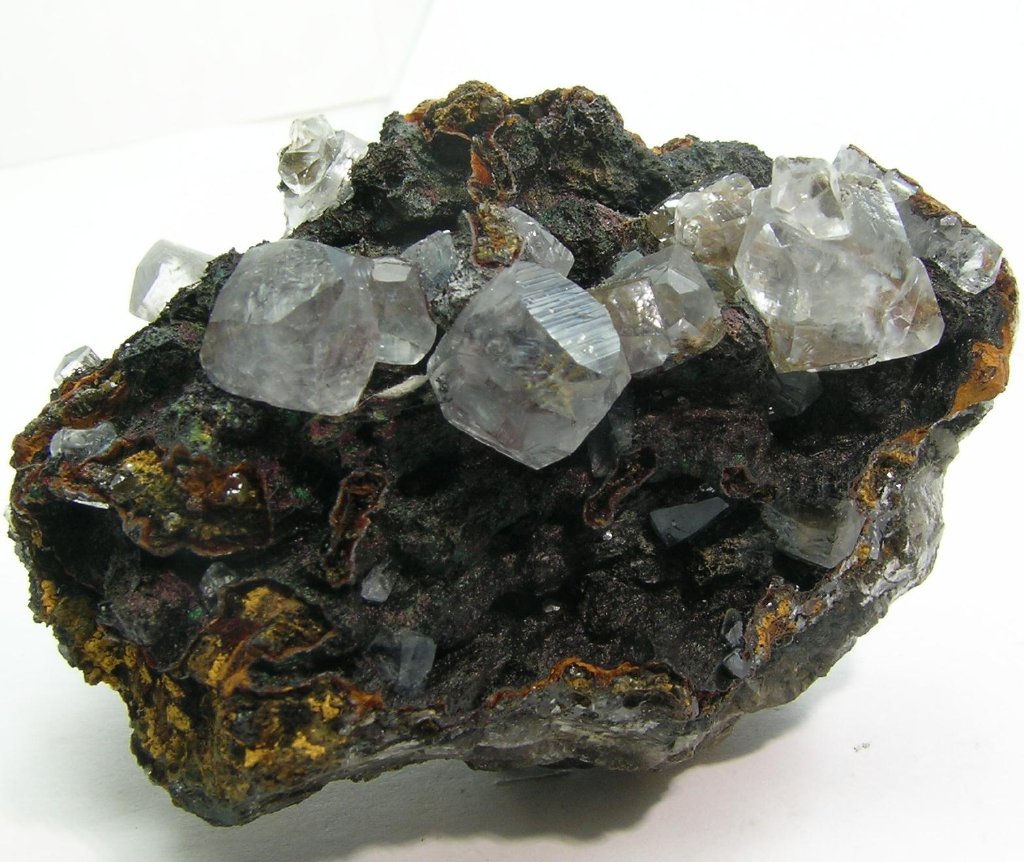 Calcite & Goethite