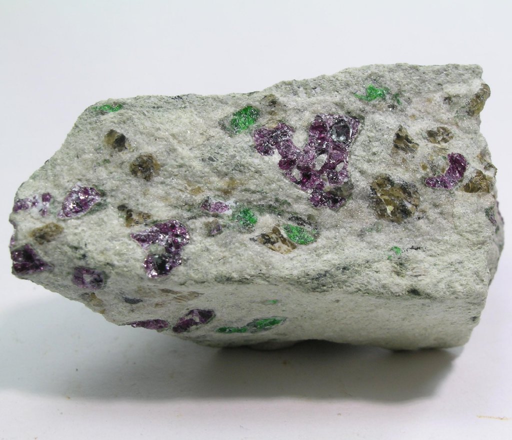 Pyrope Chromian Diopside & Omphacite