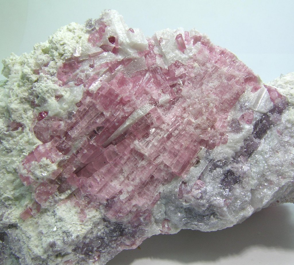 Rubellite Lepidolite & Sericite