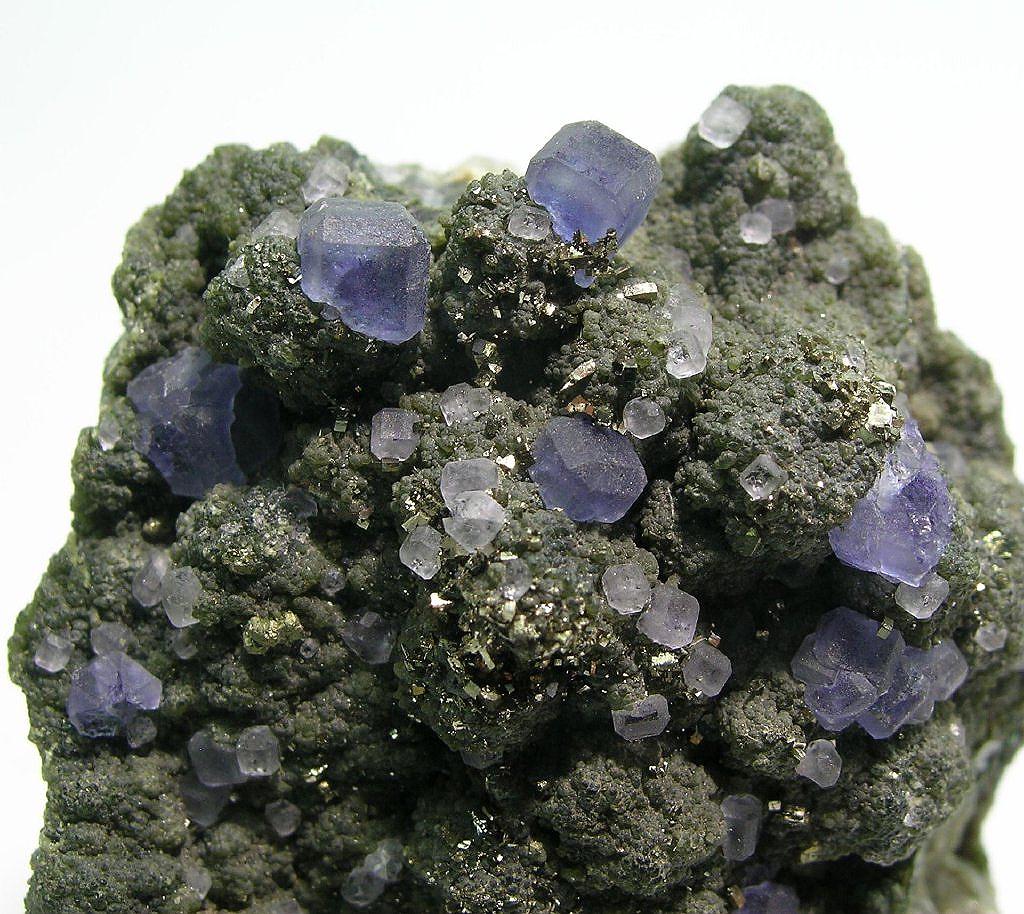 Fluorite & Pyrite