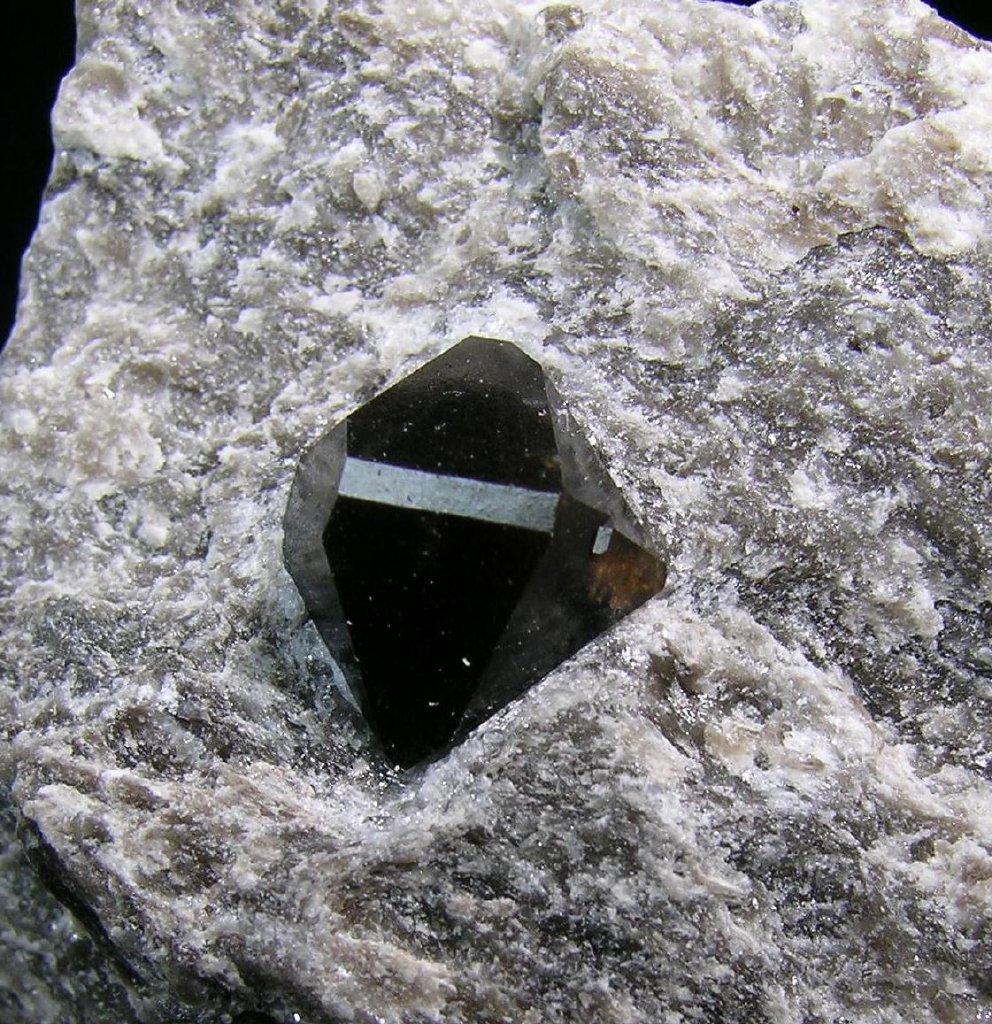 Black Quartz & Gypsum