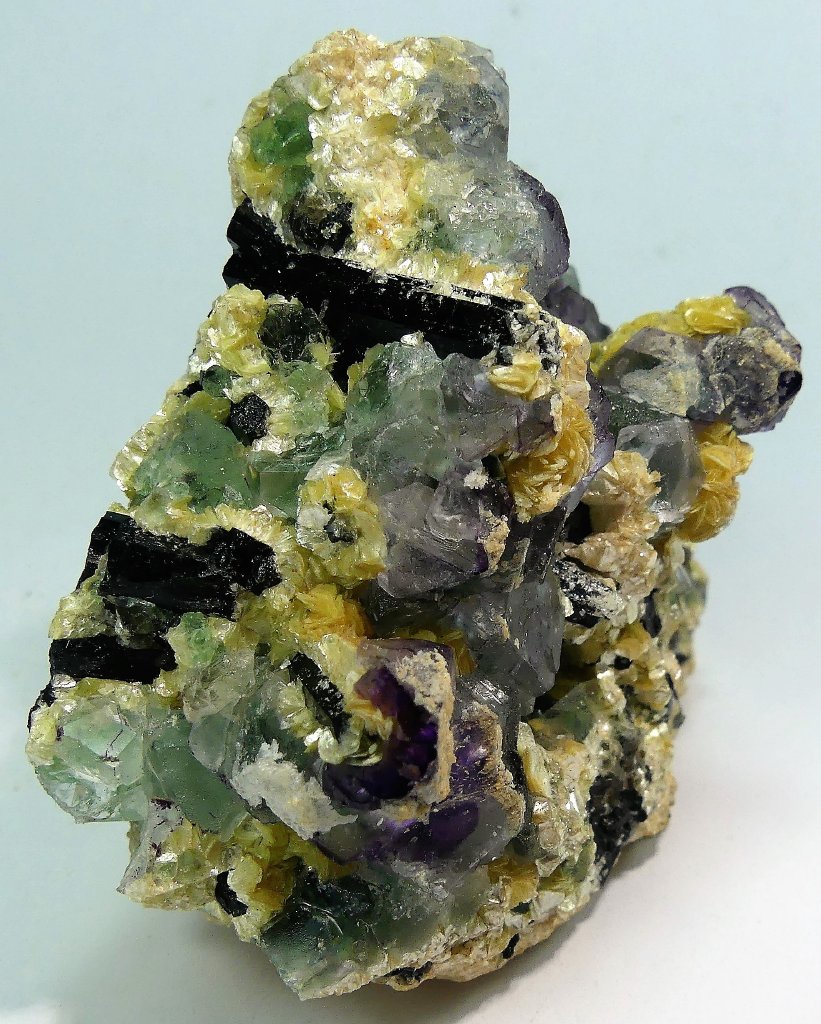 Fluorite & Schorl