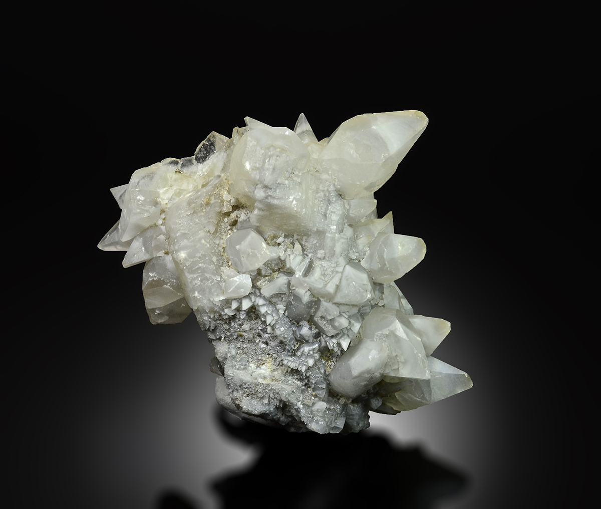 Fluorite With Calcite