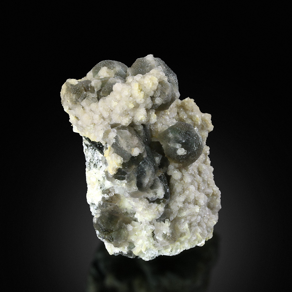 Fluorite With Schorl Quartz & Muscovite