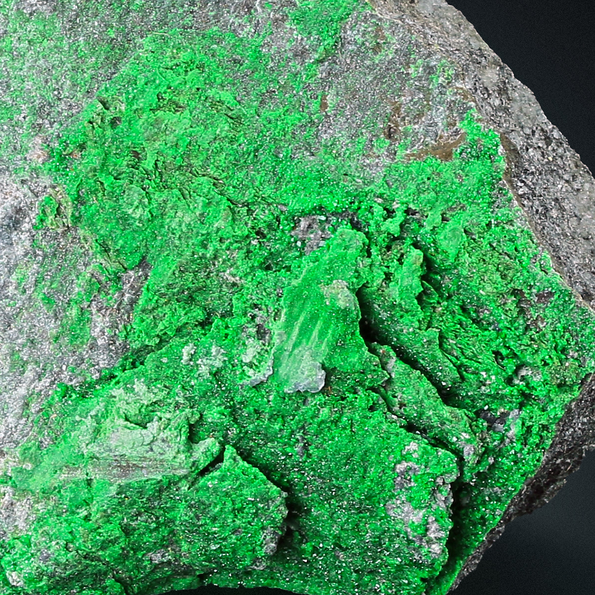 Uvarovite On Chromite