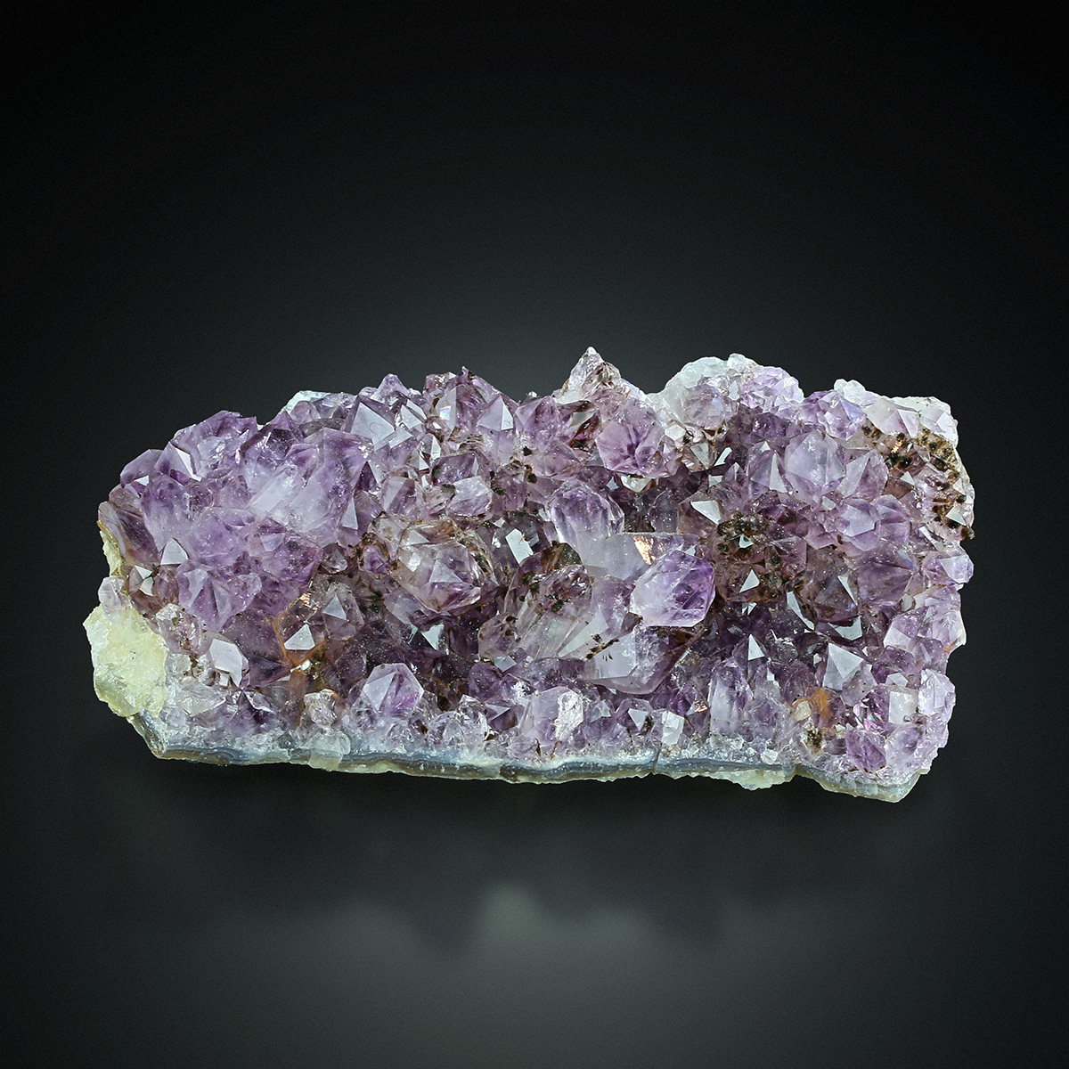 Amethyst With Rutile