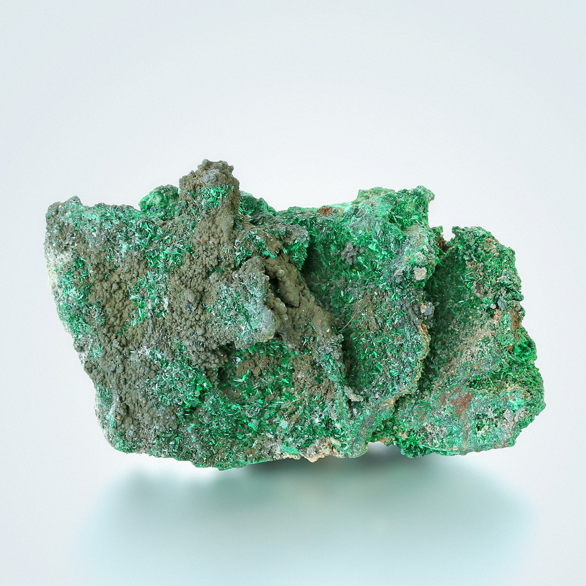 Malachite With Mottramite