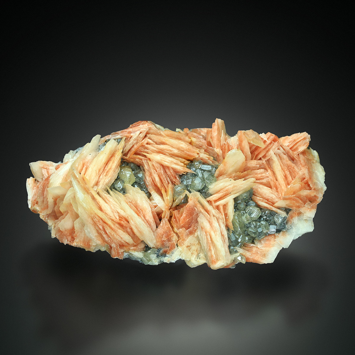 Cerussite With Baryte & Galena