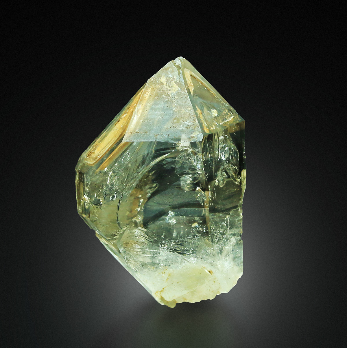 Fensterquarz & Enhydro Smoky Quartz