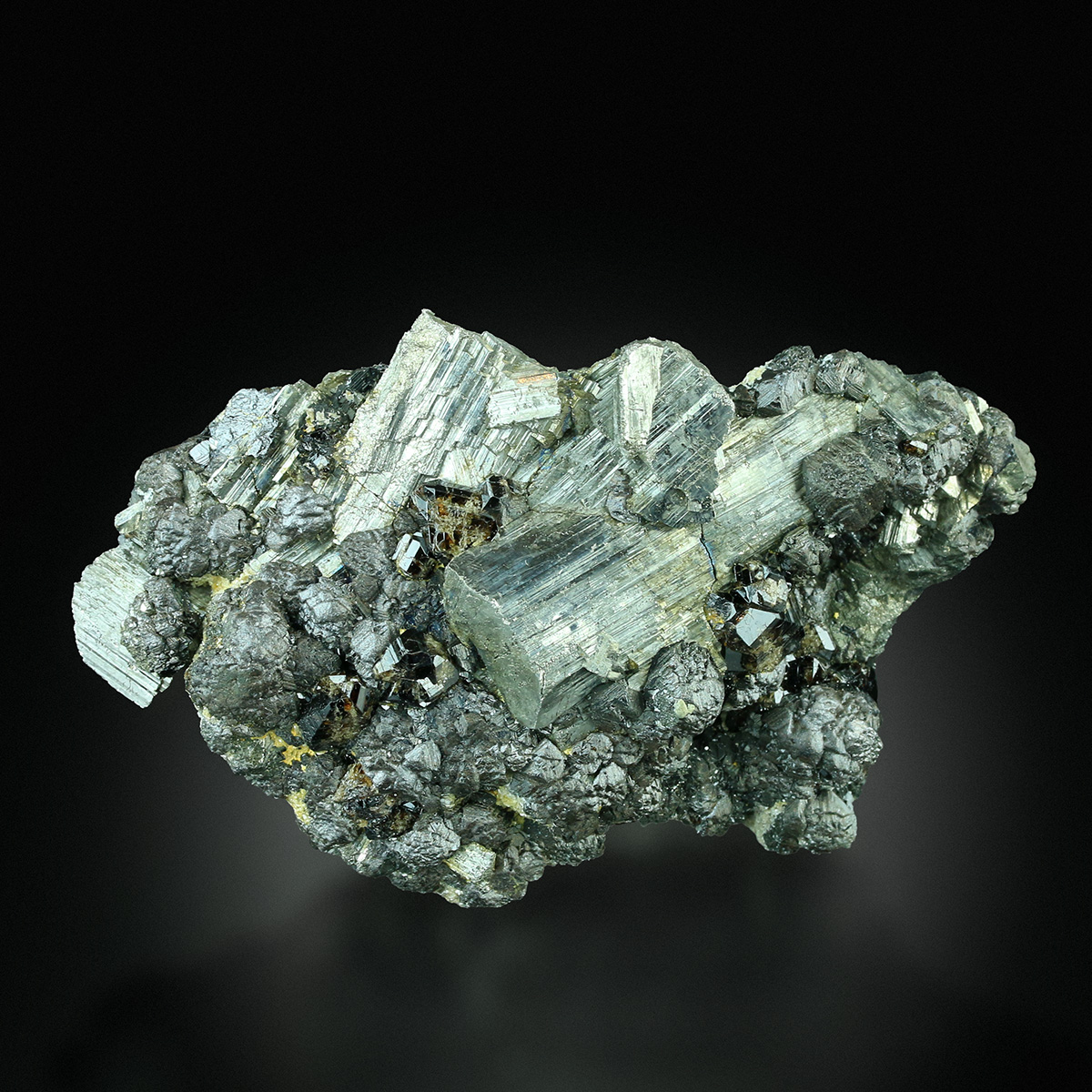 Cassiterite With Arsenopyrite Ferberite