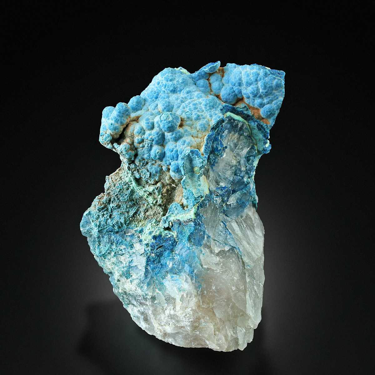 Shattuckite With Malachite