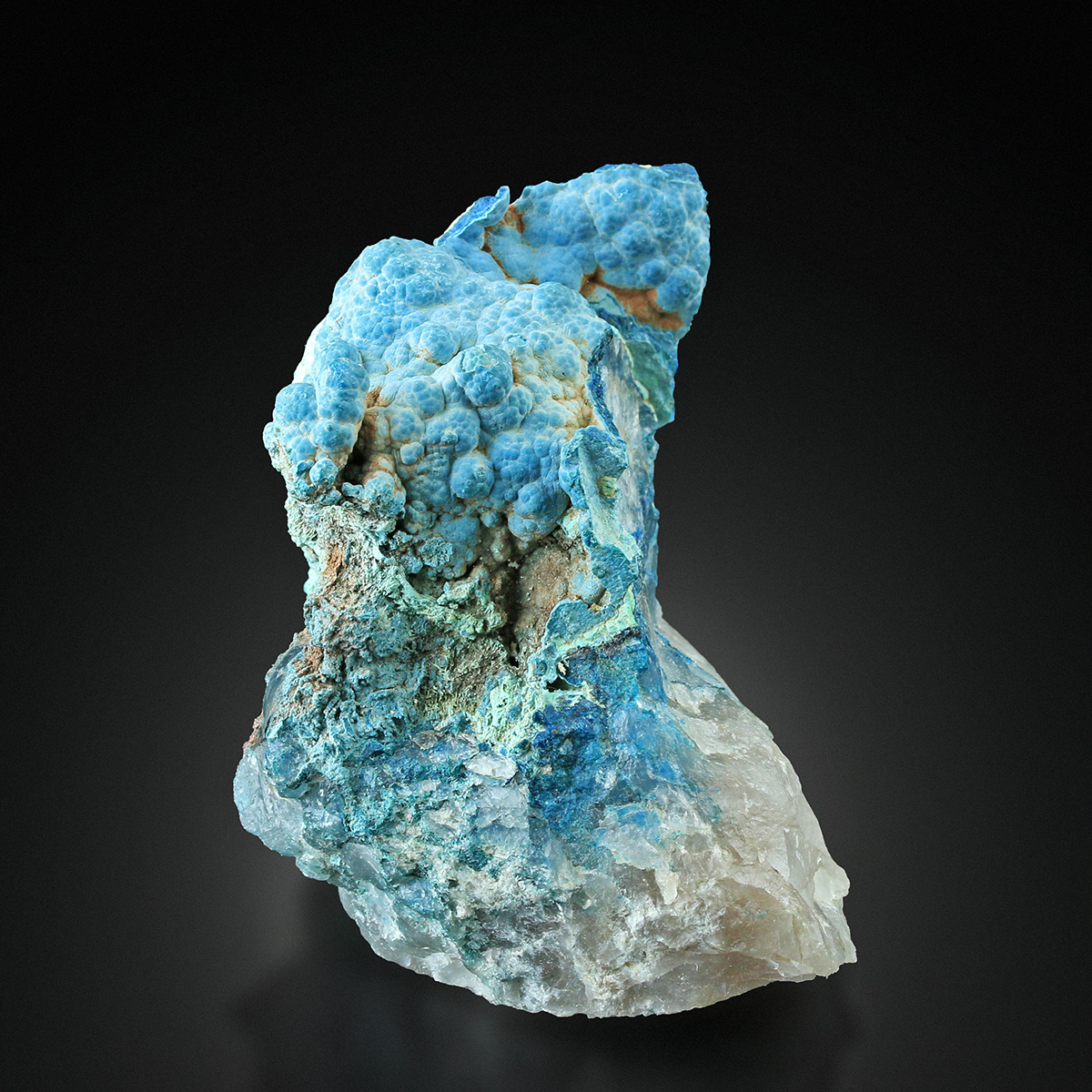 Shattuckite With Malachite