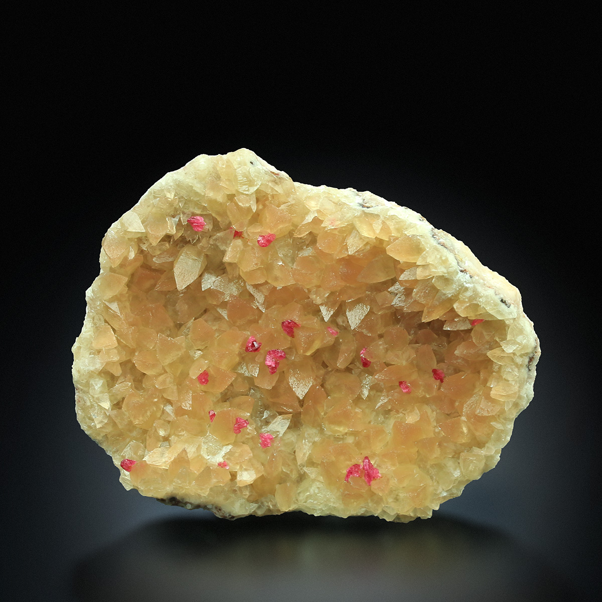 Roselite On Calcite