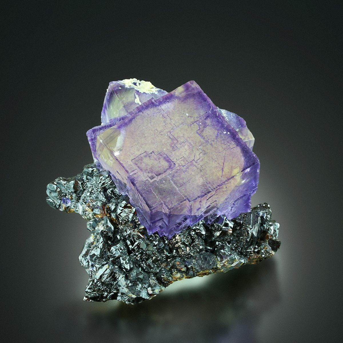 Fluorite With Sphalerite