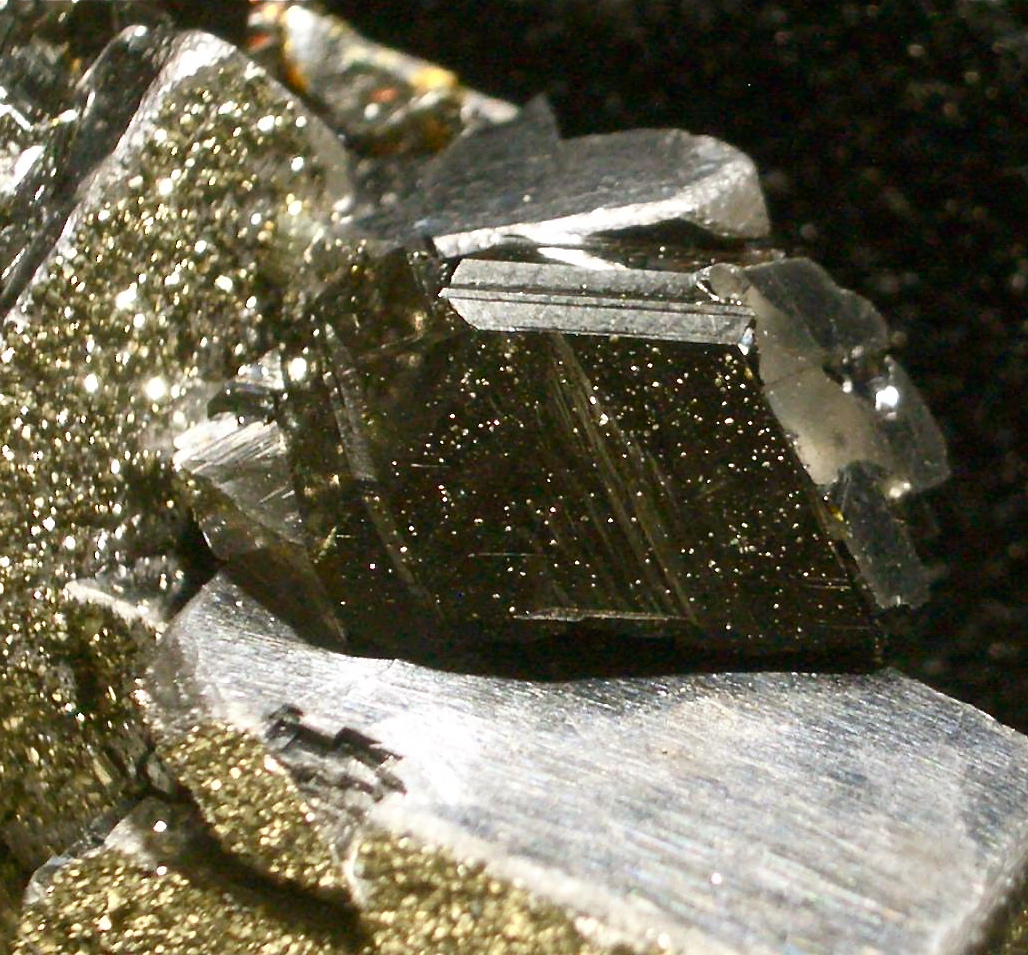 Galena Sphalerite & Pyrite Var Iridescent