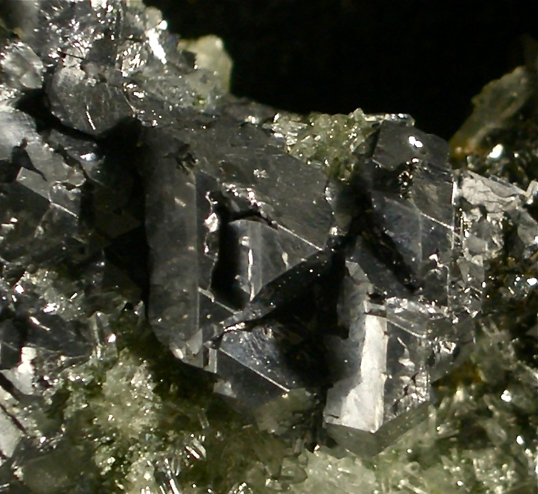 Quartz Galena & Chalcopyrite On Matrix