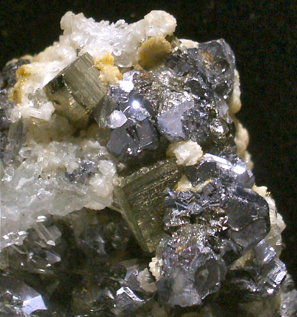 Calcite Galena Quartz & Pyrite
