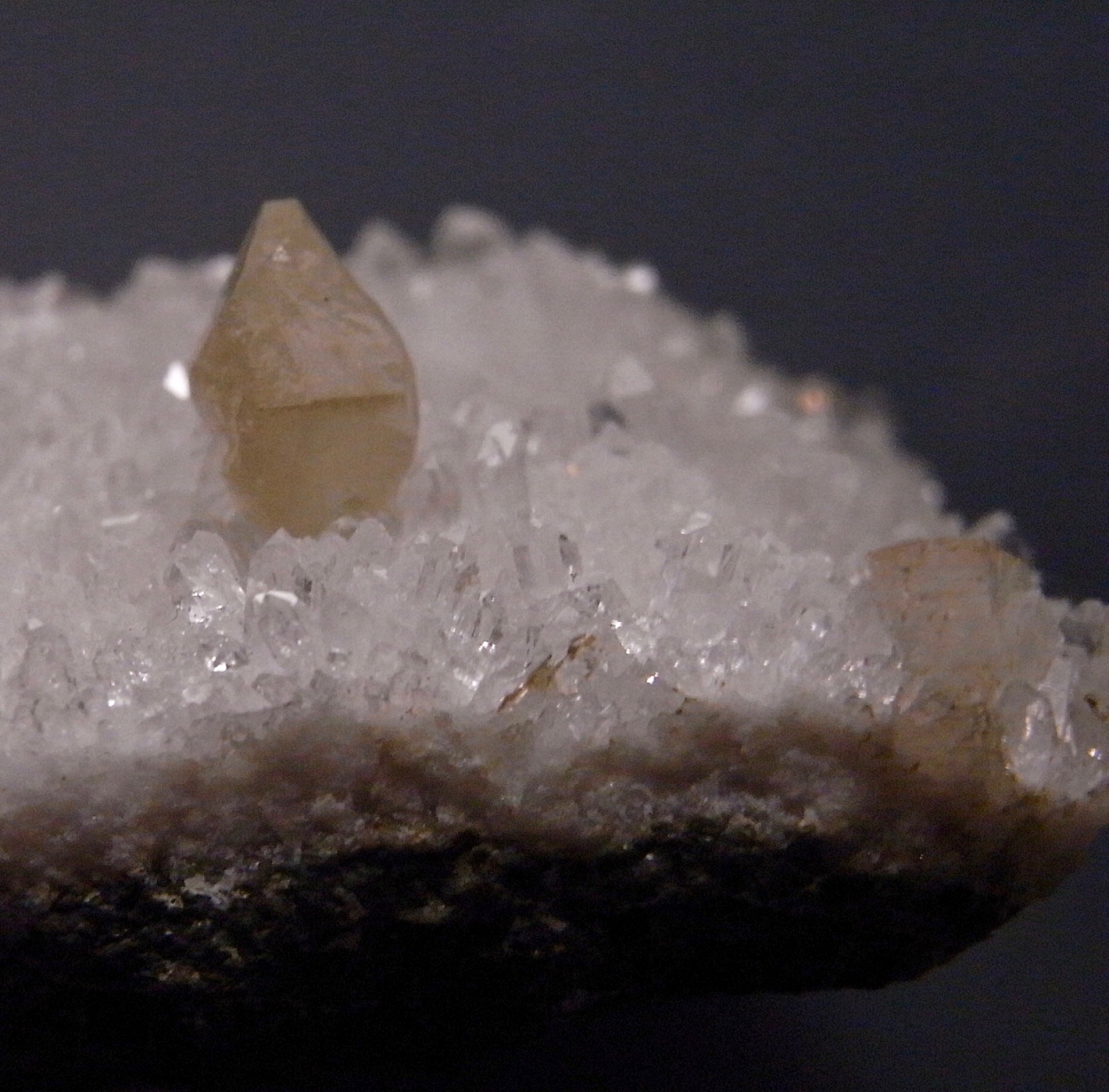 Datolite On Quartz