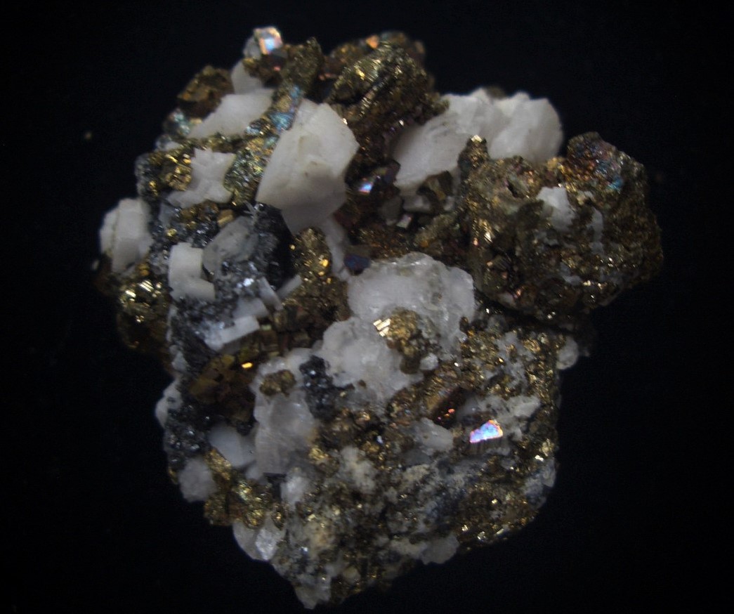 Pyrrhotite Pyrite & Calcite