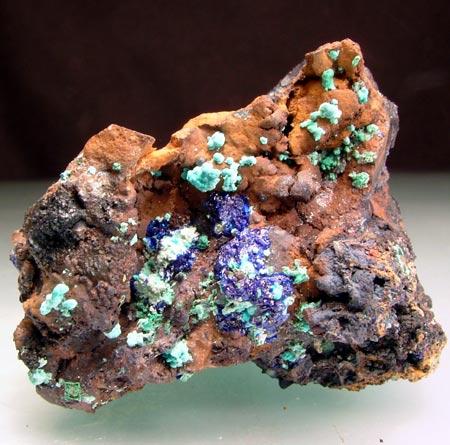 Azurite & Rosasite