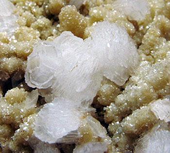 Calcite On Siderite