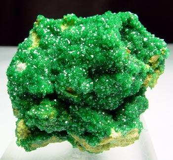 Cuprian Adamite & Ferrilotharmeyerite