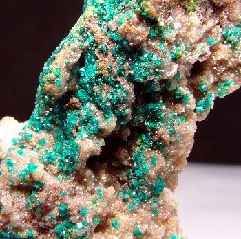 Dioptase & Dolomite