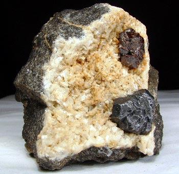 Galena & Sphalerite With Ankerite