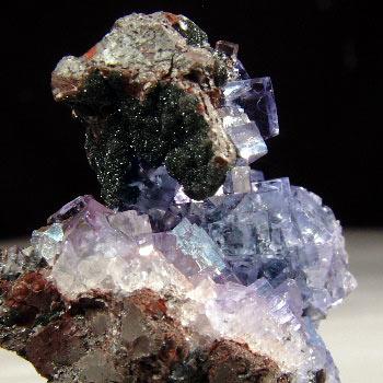 Hematite & Fluorite