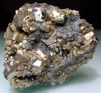 Jamesonite Pyrite & Arsenopyrite