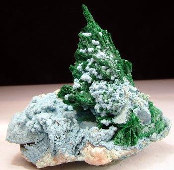 Malachite & Plancheite