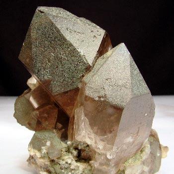 Smoky Quartz With Chlorite