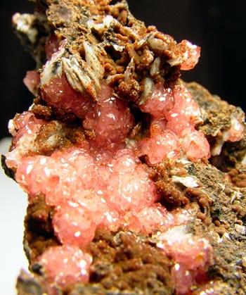 Rhodochrosite Gageite With Caryopilite