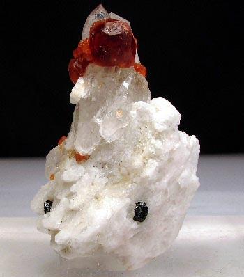 Spessartine & Quartz