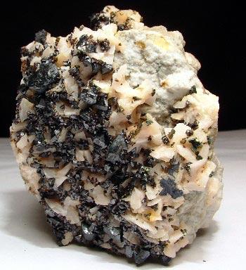 Sphalerite Dolomite & Chalcopyrite