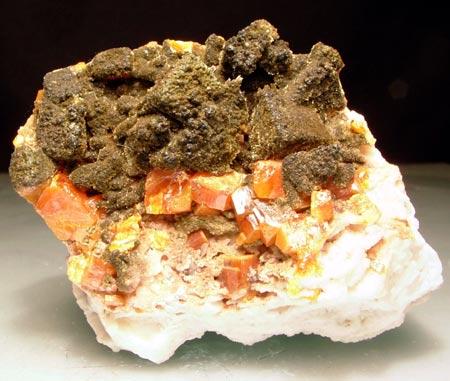 Wulfenite & Endlichite