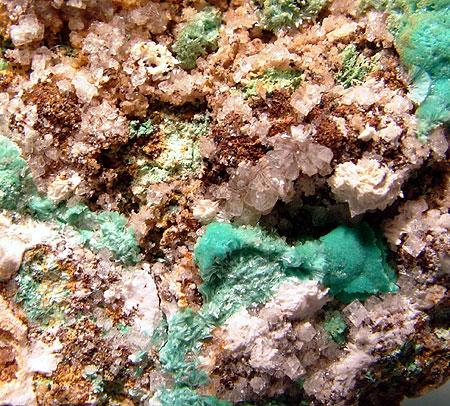 Aurichalcite Fluorite & Hemimorphite