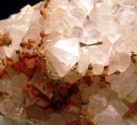Calcite Pyrite & Quartz