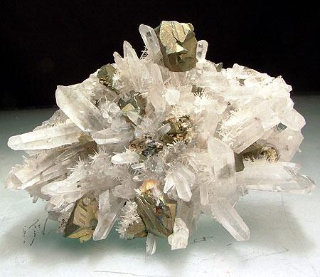 Chalcopyrite & Quartz