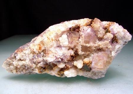 Fluorite Chalcopyrite & Quartz