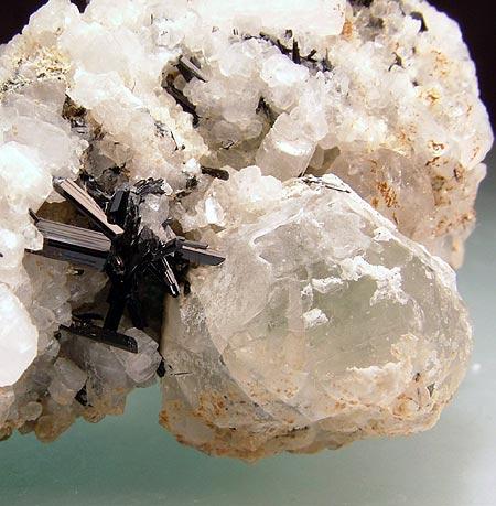 Fluorite With Quartz & Richterite