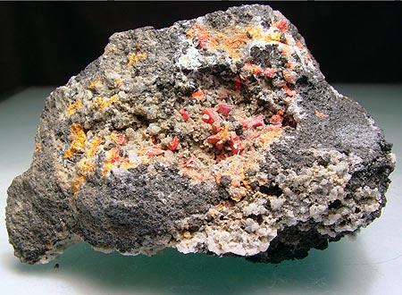 Native Arsenic Realgar & Stibnite