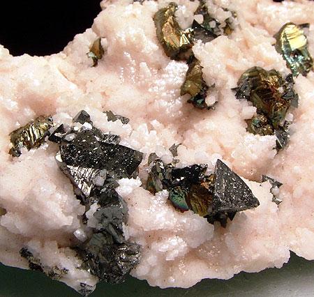 Tetrahedrite & Chalcopyrite With Manganoan Calcite