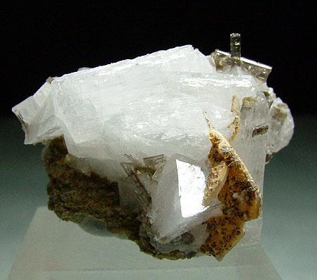 Adularia With Zoisite & Calcite