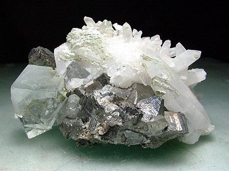 Arsenopyrite Fluorite & Quartz