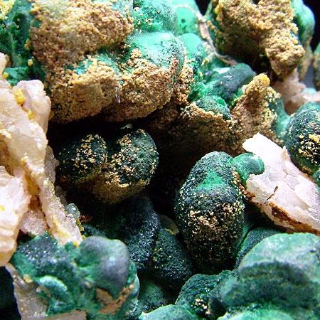 Malachite Cerussite & Pyromorphite