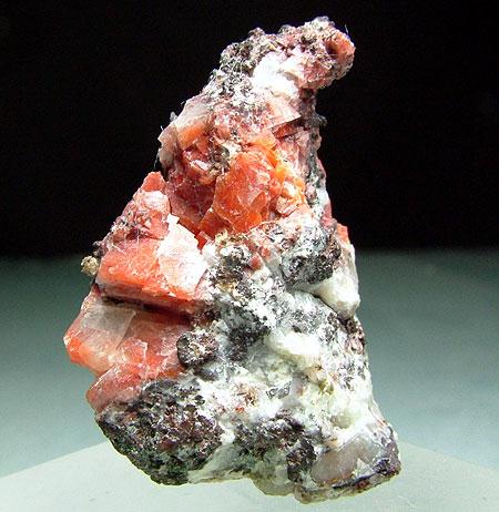 Native Copper With Chalcotrichite & Calcite