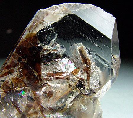 Quartz With Biotite Inclusions