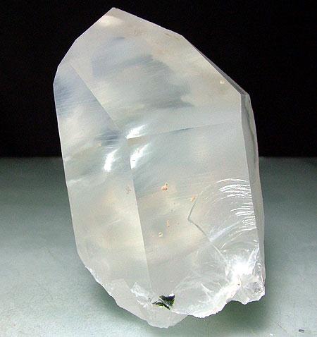 Quartz With Byssolite Inclusions