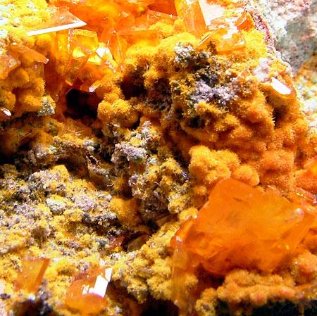 Wulfenite & Mimetite